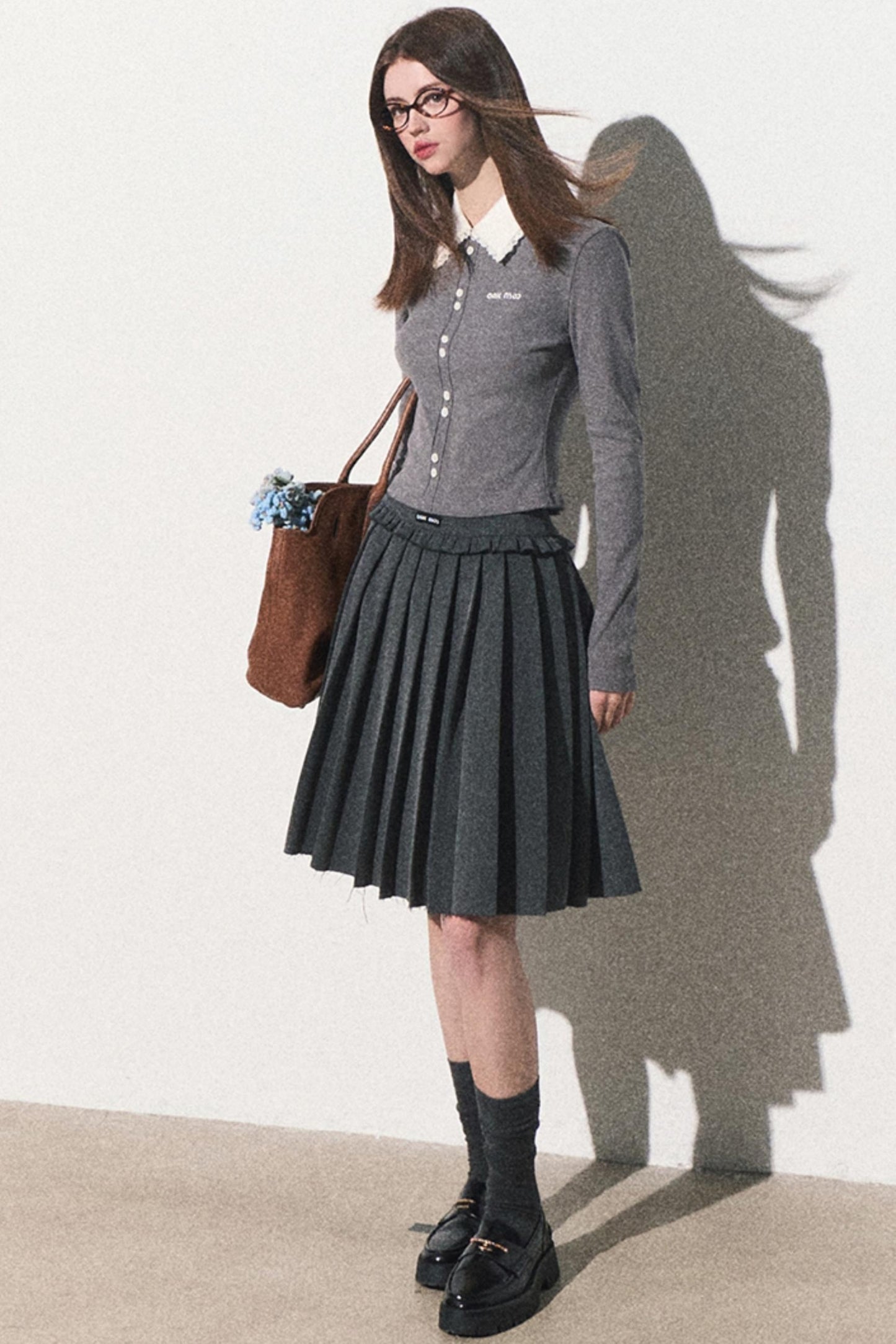 Tree Shape Pleated Winter Skirt