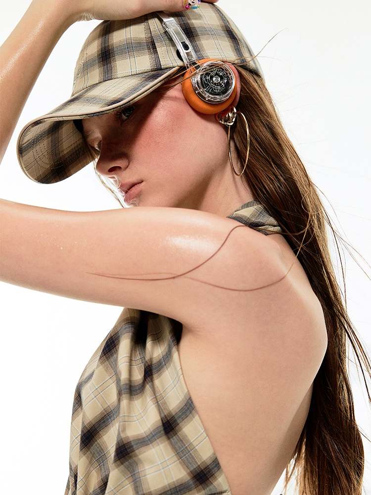 Plaid Baseball Cap