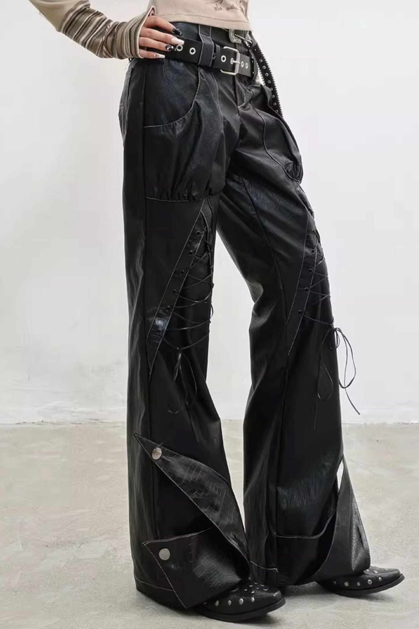 Soul Strap Leather Pants