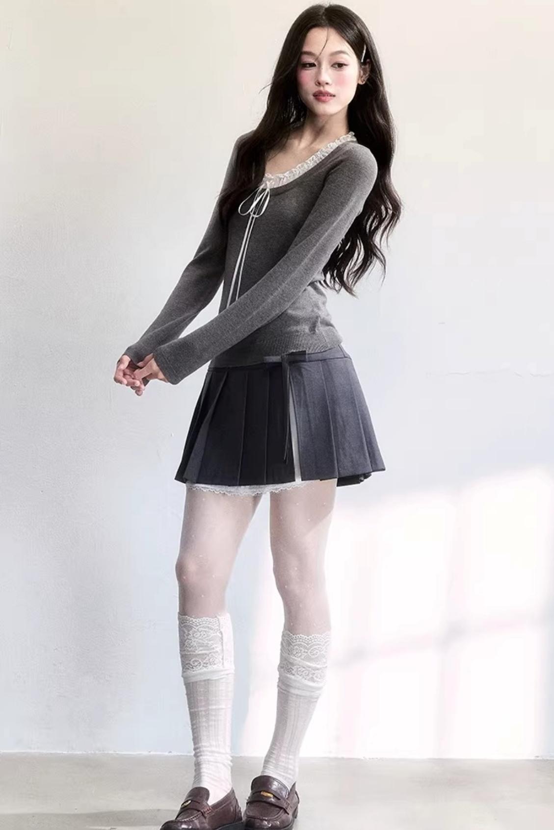 Spring Mist Knit Top