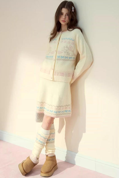 Knit Elegance Jacket Set-Up