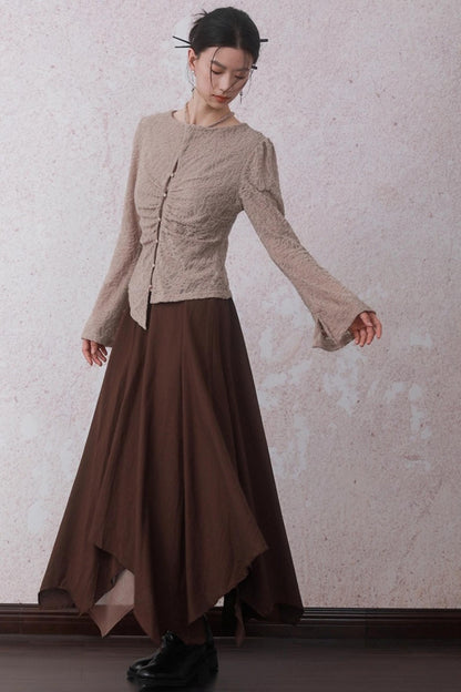 Strap Texture T-Shirt