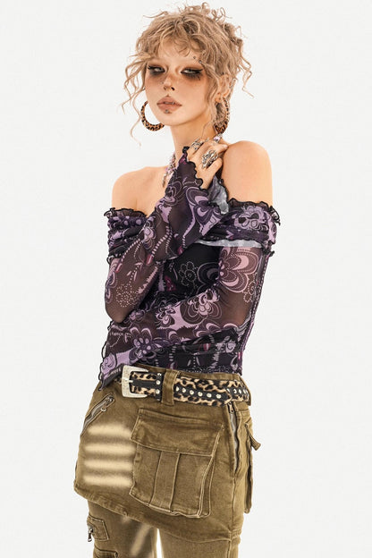 Retro Washed Flared Pants