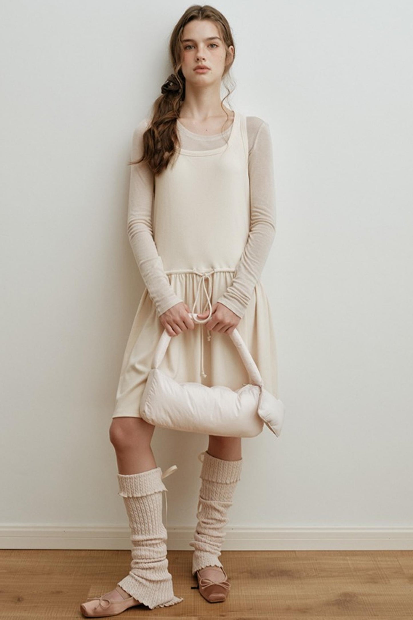 Light Tencel Wool Crew Neck T-Shirt