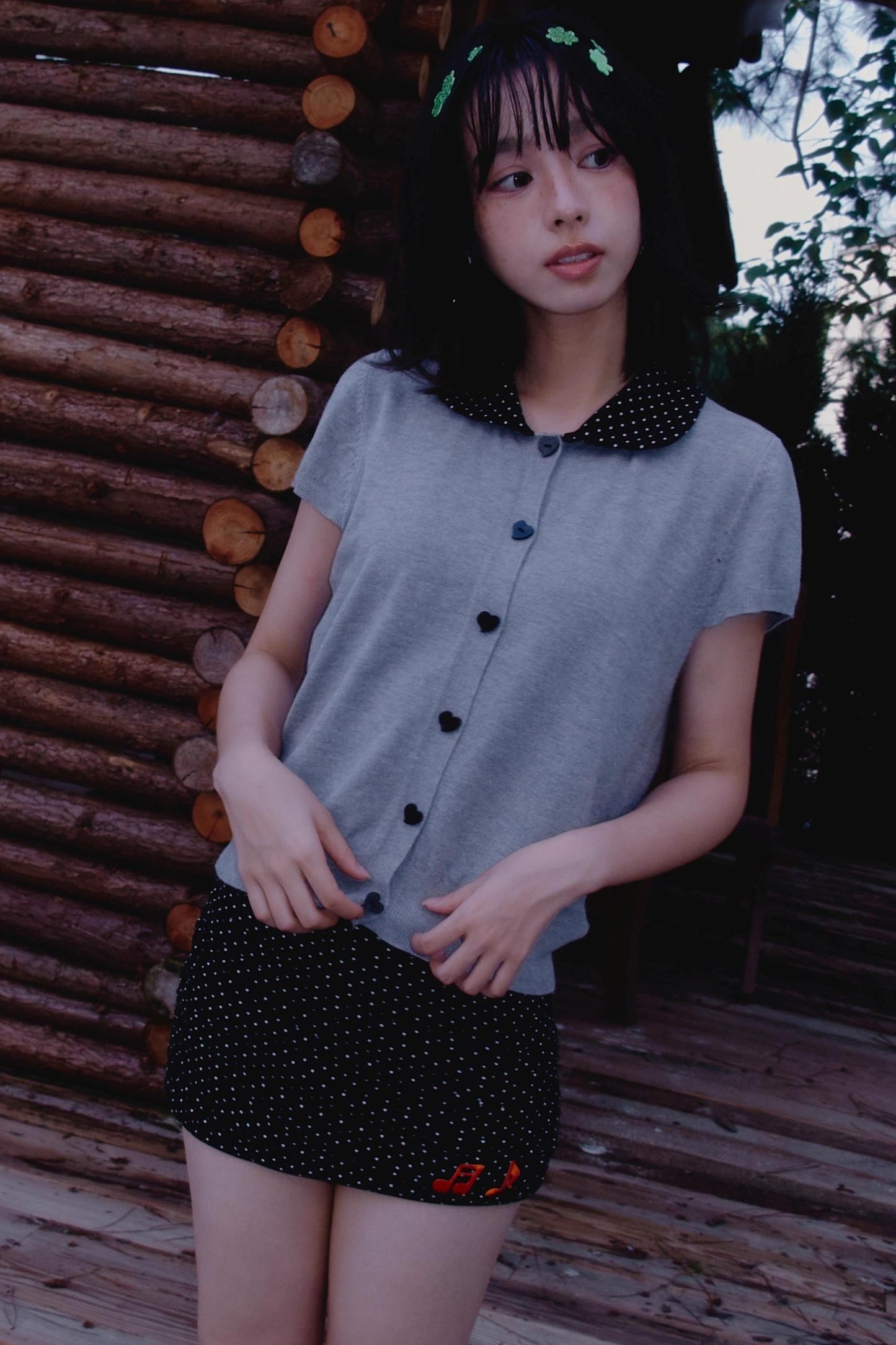 Love Buckle Knit Top