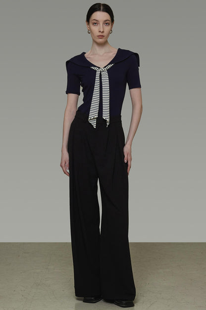 Luxe Stripe Knit Top