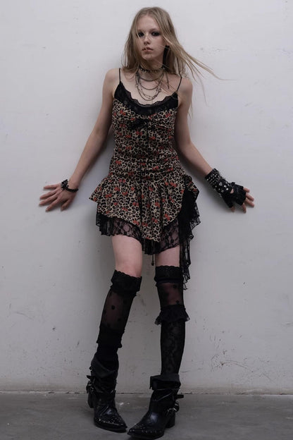 Heart Lace Camisole Dress