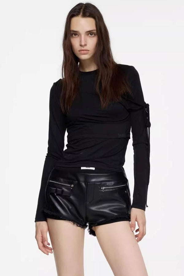 Spice Girl Style Long Sleeves Top