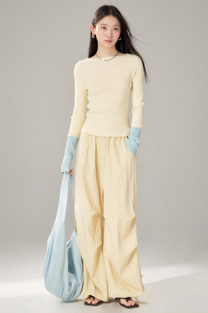 Mountain Chill Pleated Sweatpants