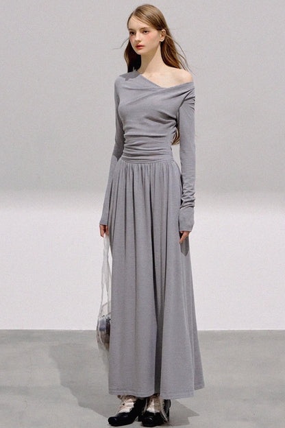 Cool Goddess Swing Collar Waist Dress