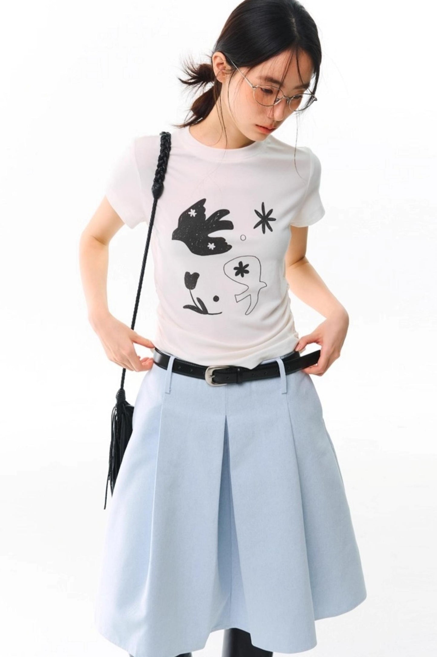 Asuka Inflorescence Tencel Top