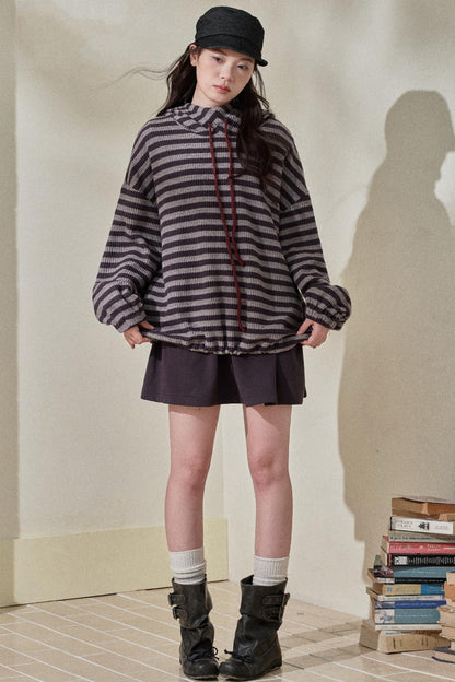 Artist-Created Striped Knit Dress