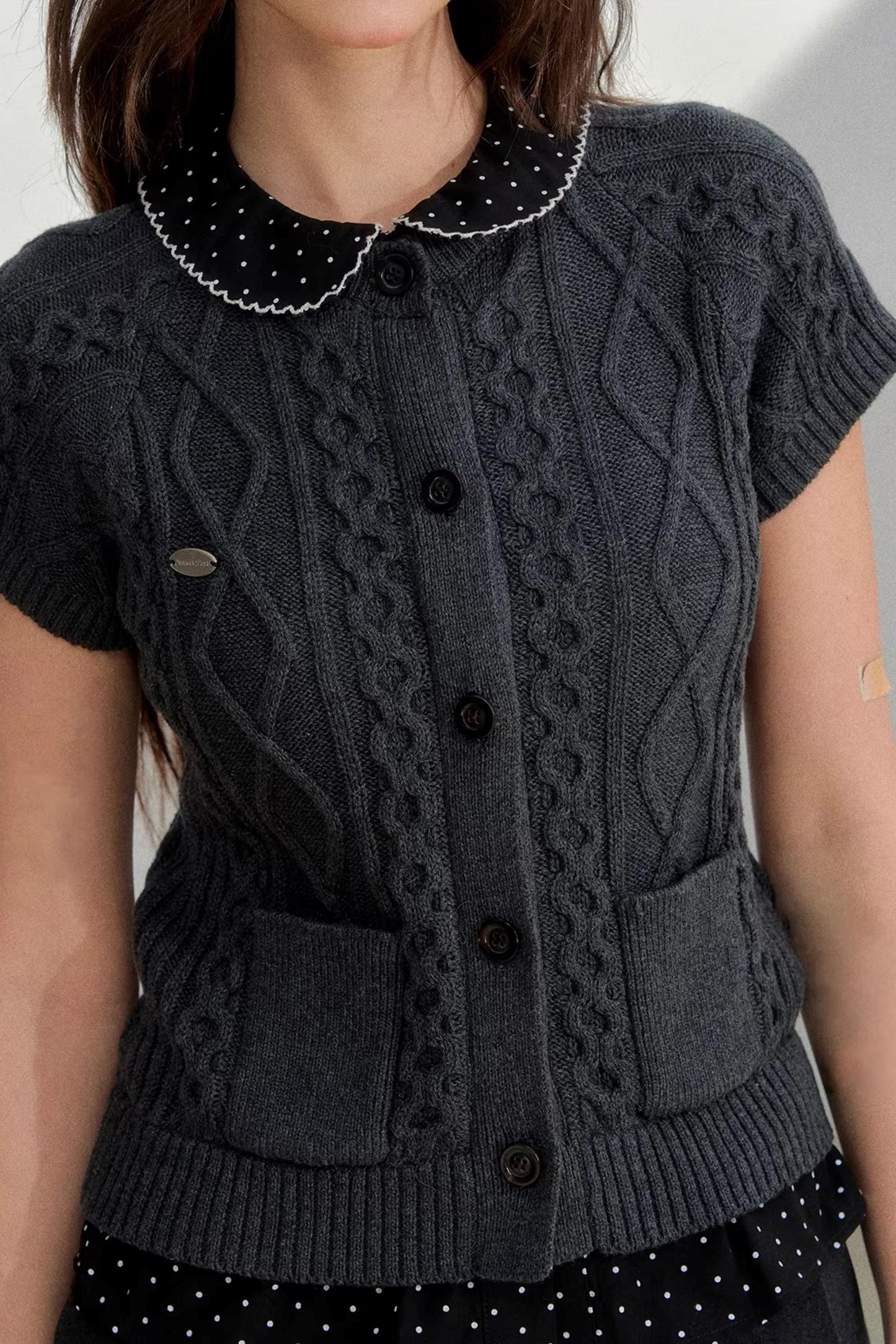 Knitted Korean Two-Piece Sweater