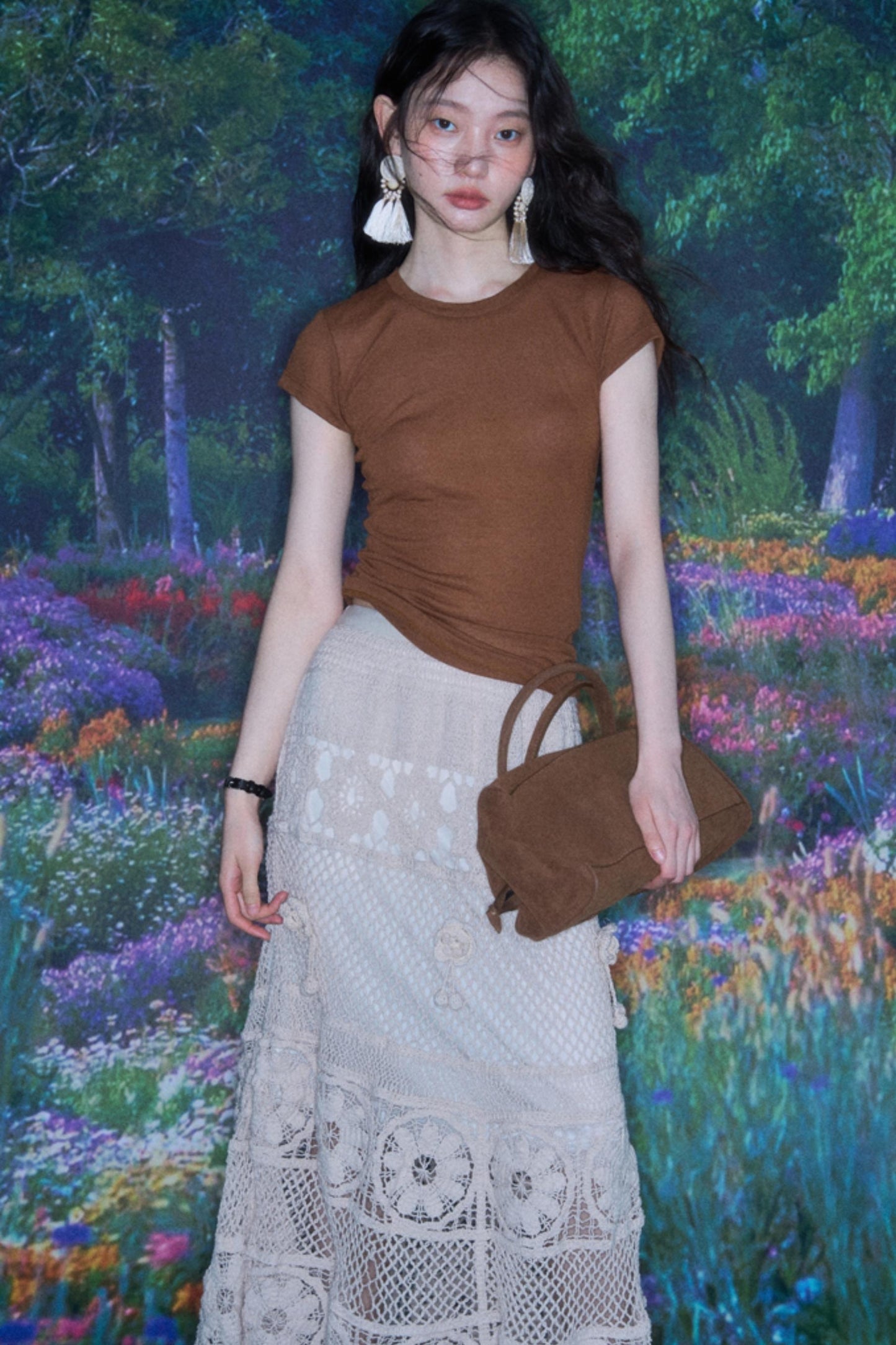 Wilderness Flower Maxi Skirt