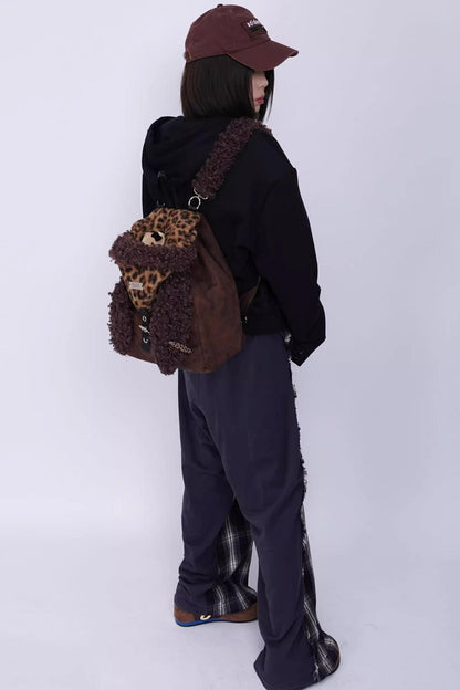 Ear Furry Crossbody Bag