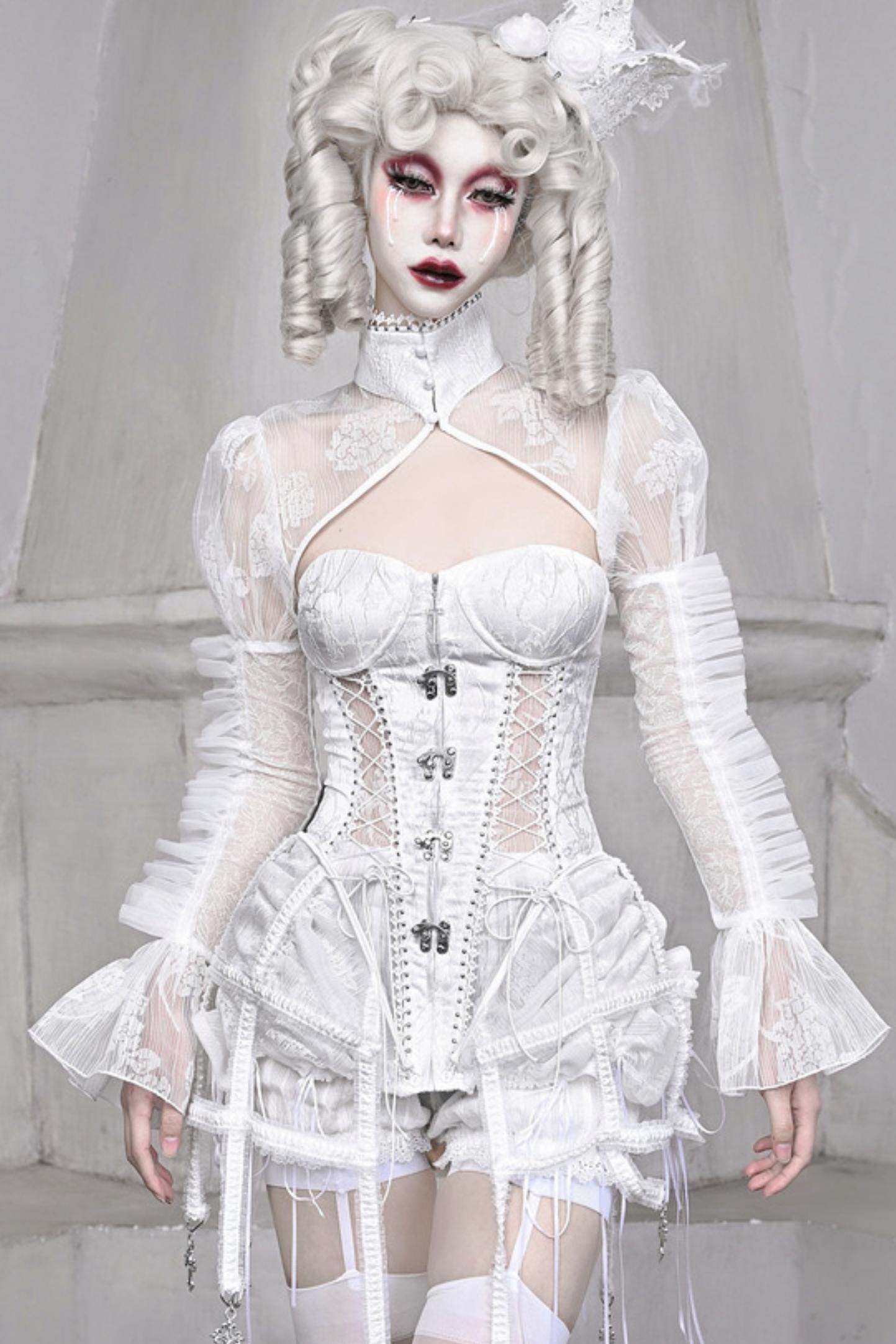 Sleeping Alice Gothic Chiffon Outerwear