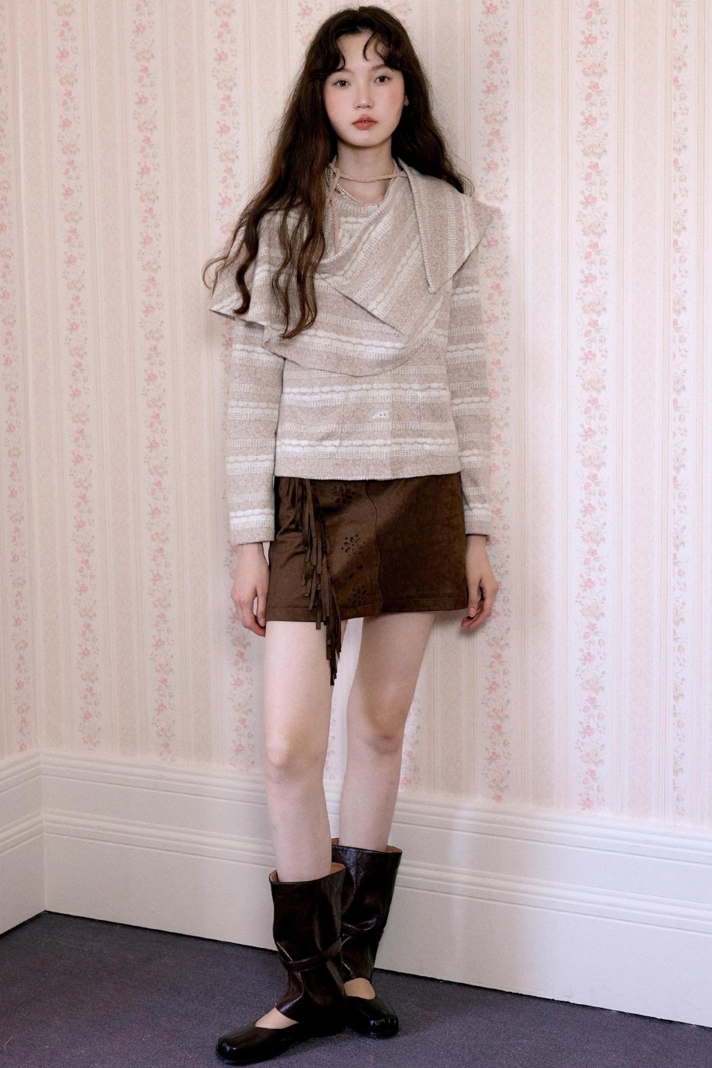 Vintage Wrap Fair Island Cardigan