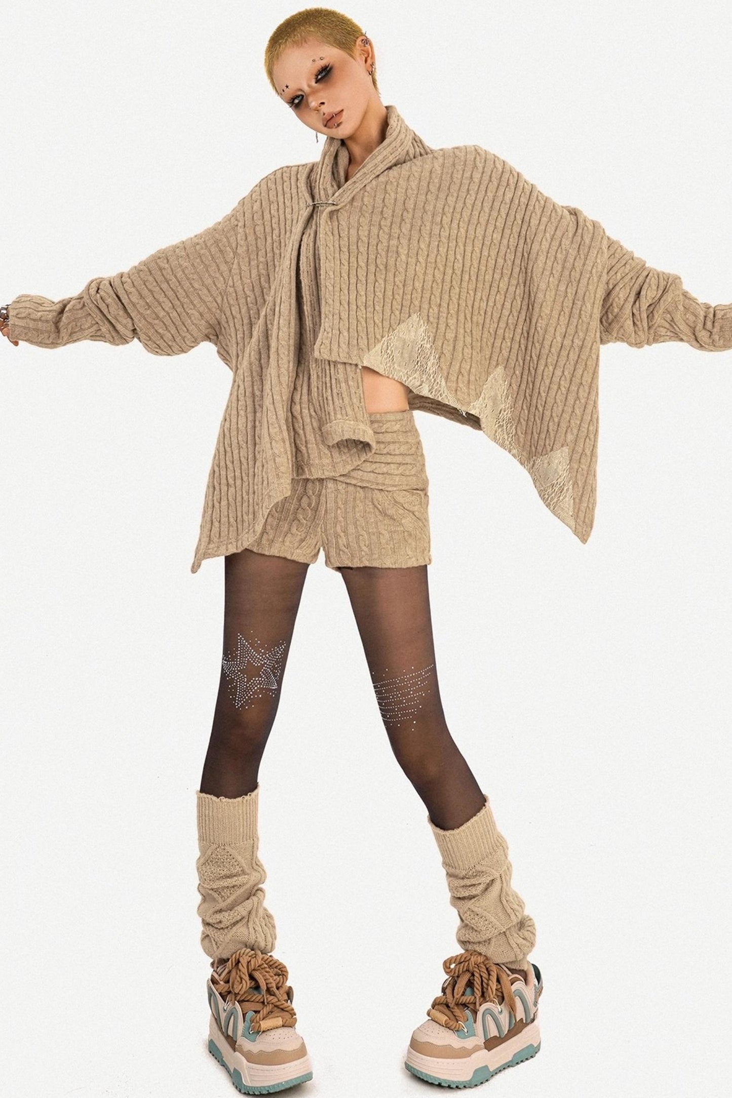 Pure Desire Knitted Shorts