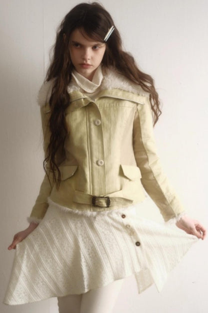 Artist-Original Lace Patchwork Pants