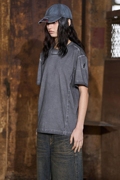 Embroidered Cotton Tee