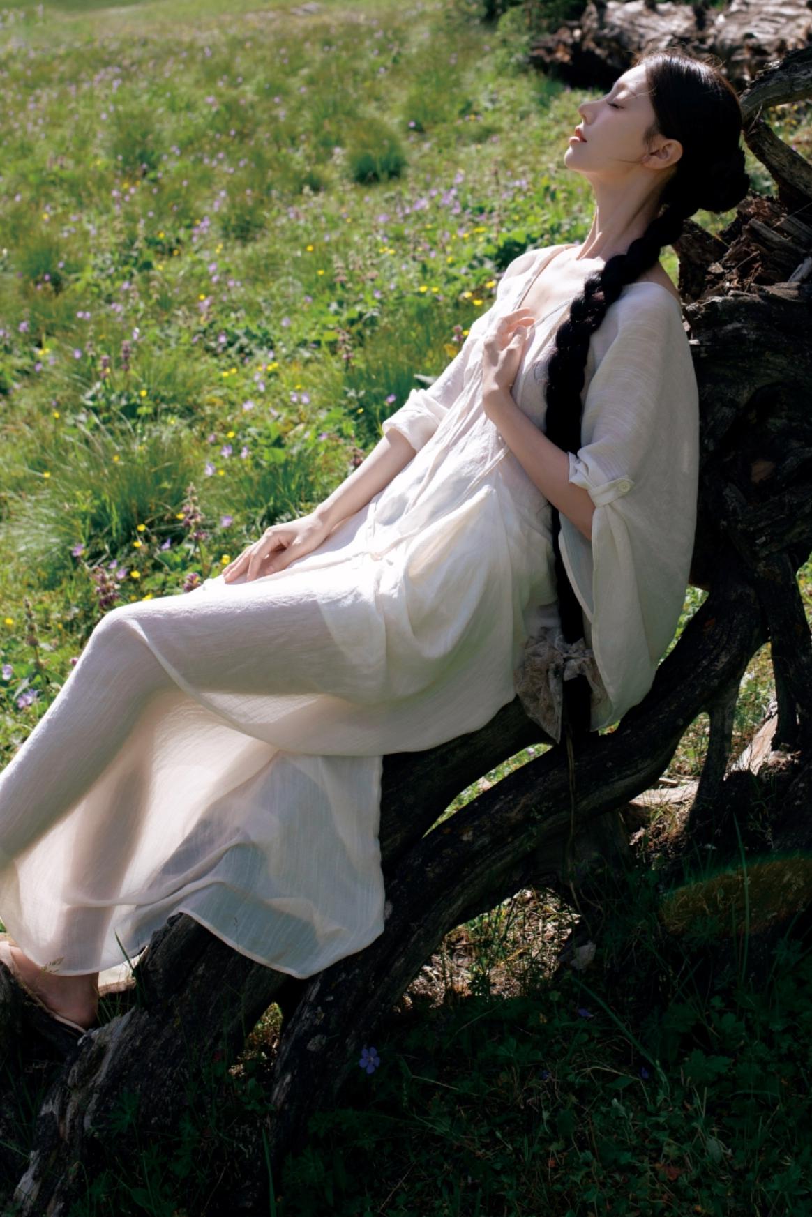 Cool Fairy Bat Sleeve Dress