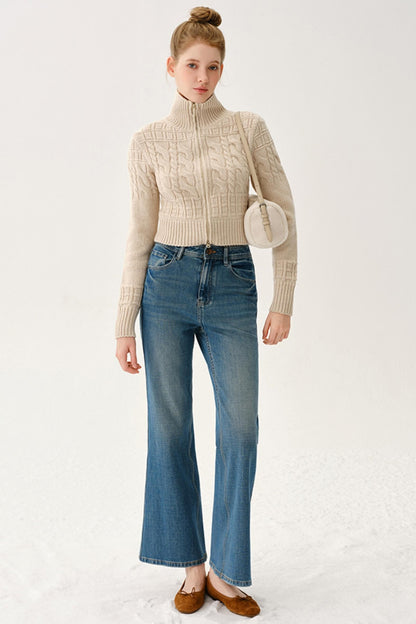 Plush Patchwork Leather Bag