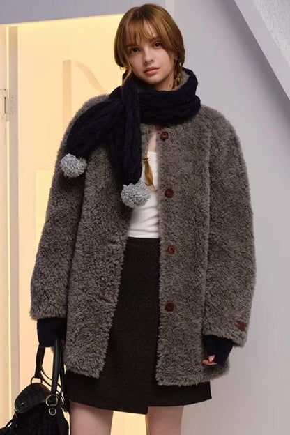 Dual-Tone Merino Wool Scarf