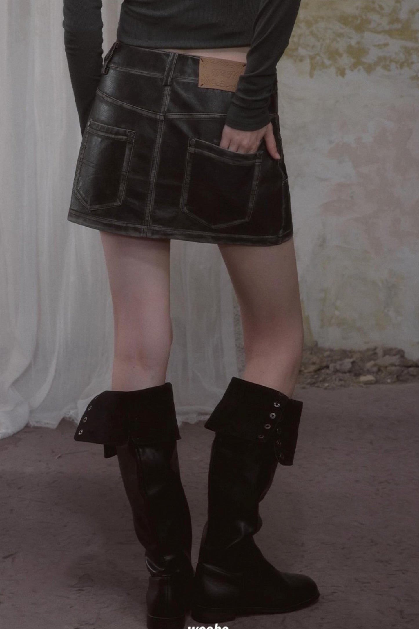 Retro Trendy Cool Short Skirt