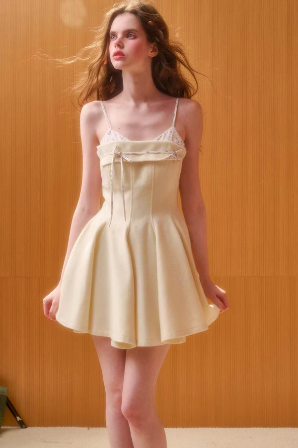Milky Way Wool Camisole Dress