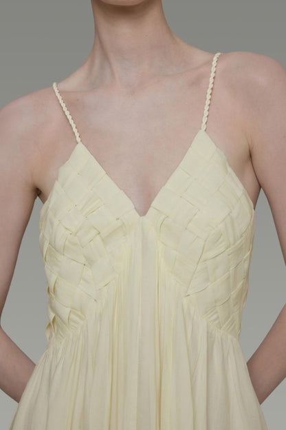 Summer Chic V-Neck Sleeveless Dress