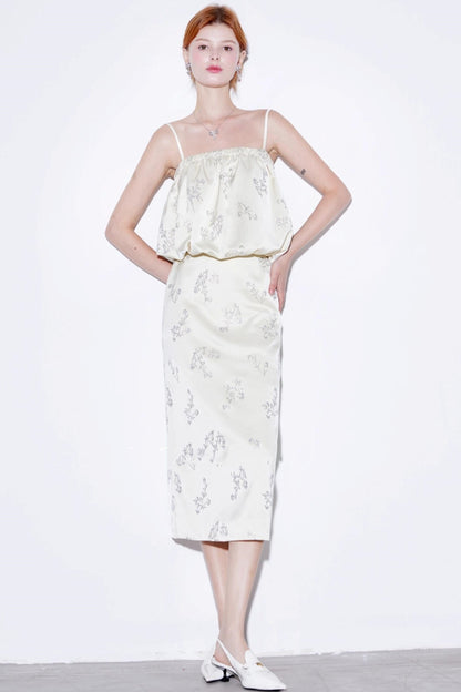 Silver Branches Luxury Suit Set-Up