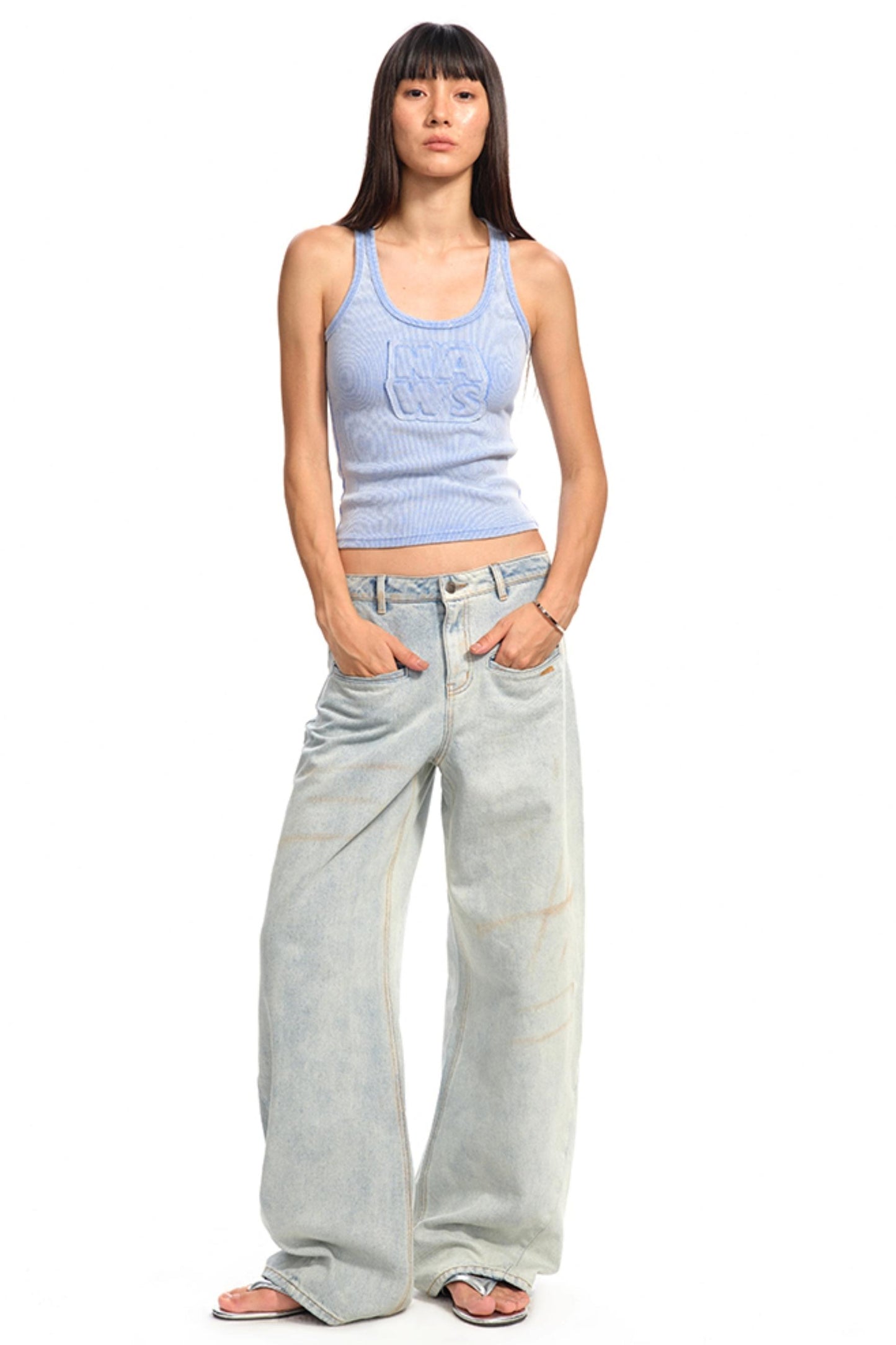 Summer Breeze Denim Trousers