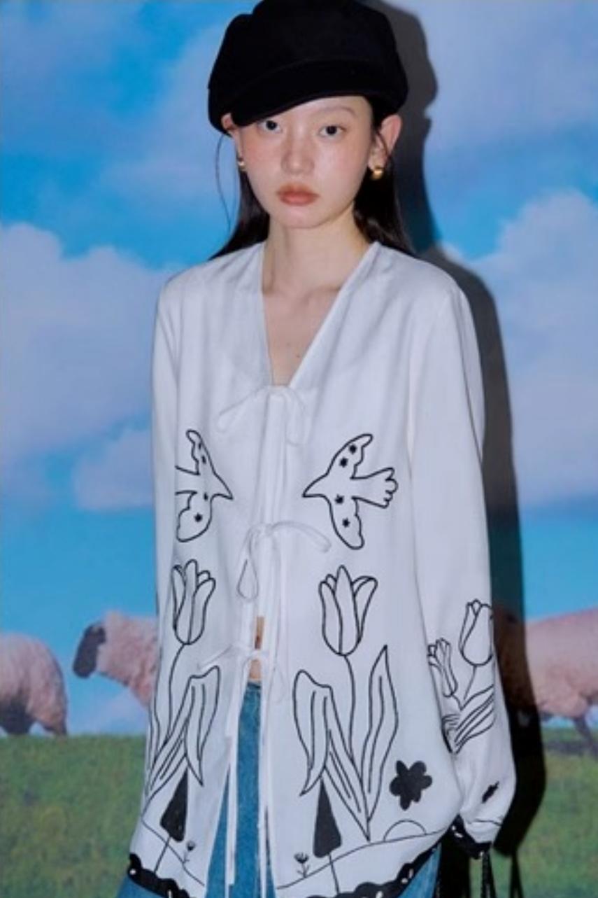 Bird Trail Long-Sleeved Shirt