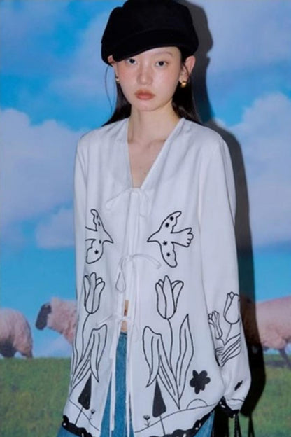 Bird Trail Long-Sleeved Shirt