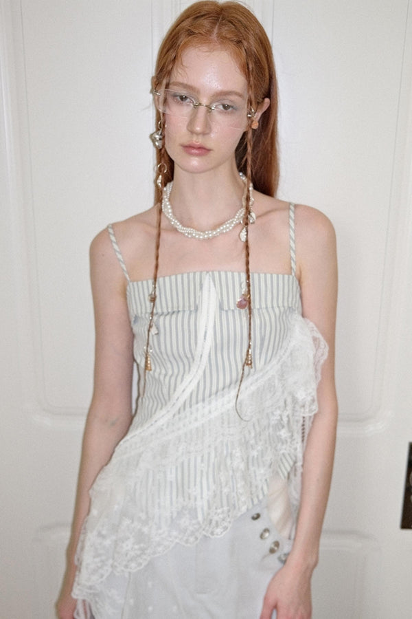 Irregular Stripe Cami Top