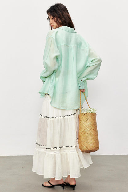 Relaxed Summer Ramie Shirt