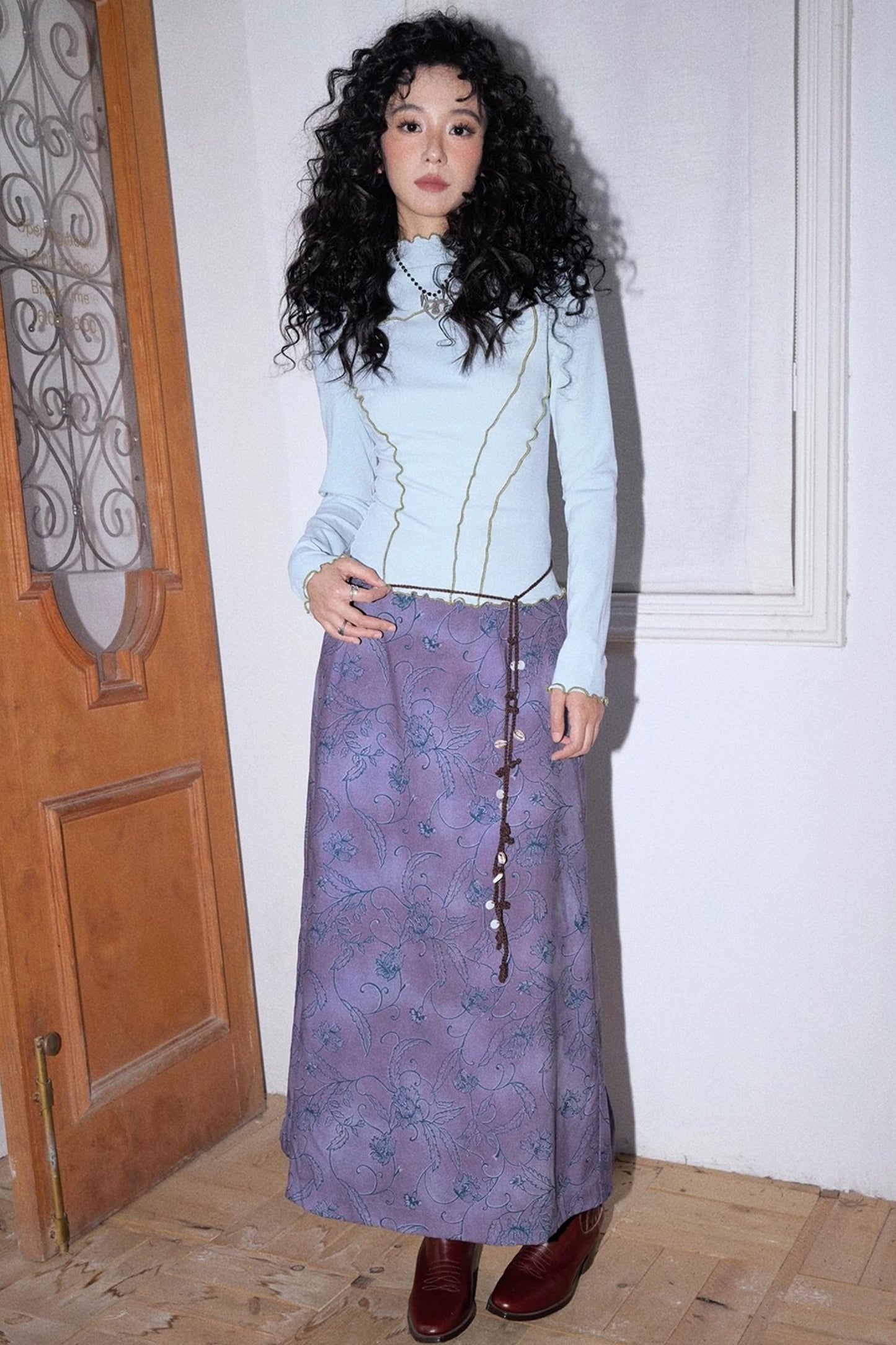 Floral Philosophy Skirt