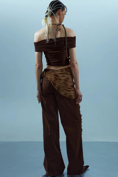 Ring Asymmetrical Tee