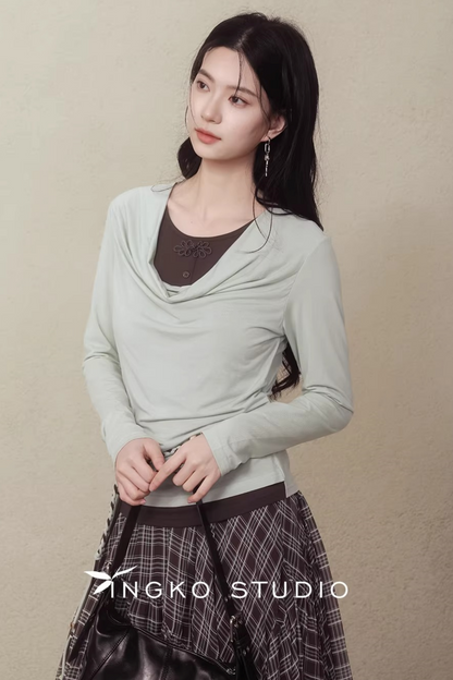 Hollow Sea Salt Blouse