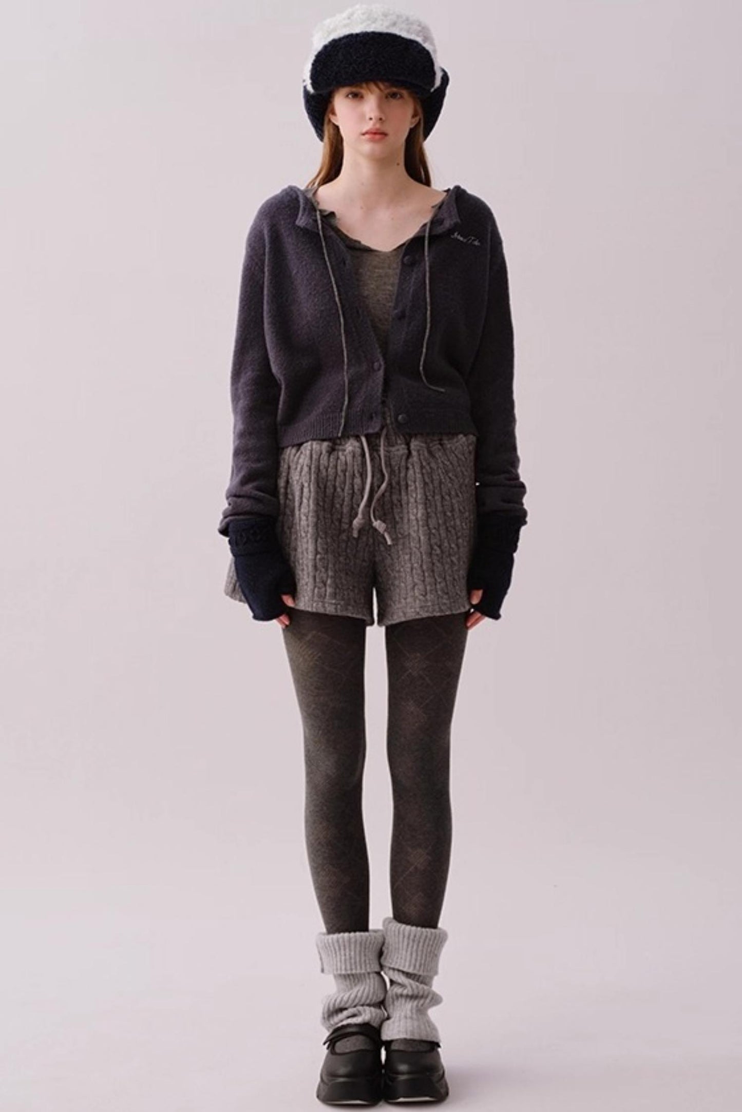 Water-Soluble Wool Knitted Top