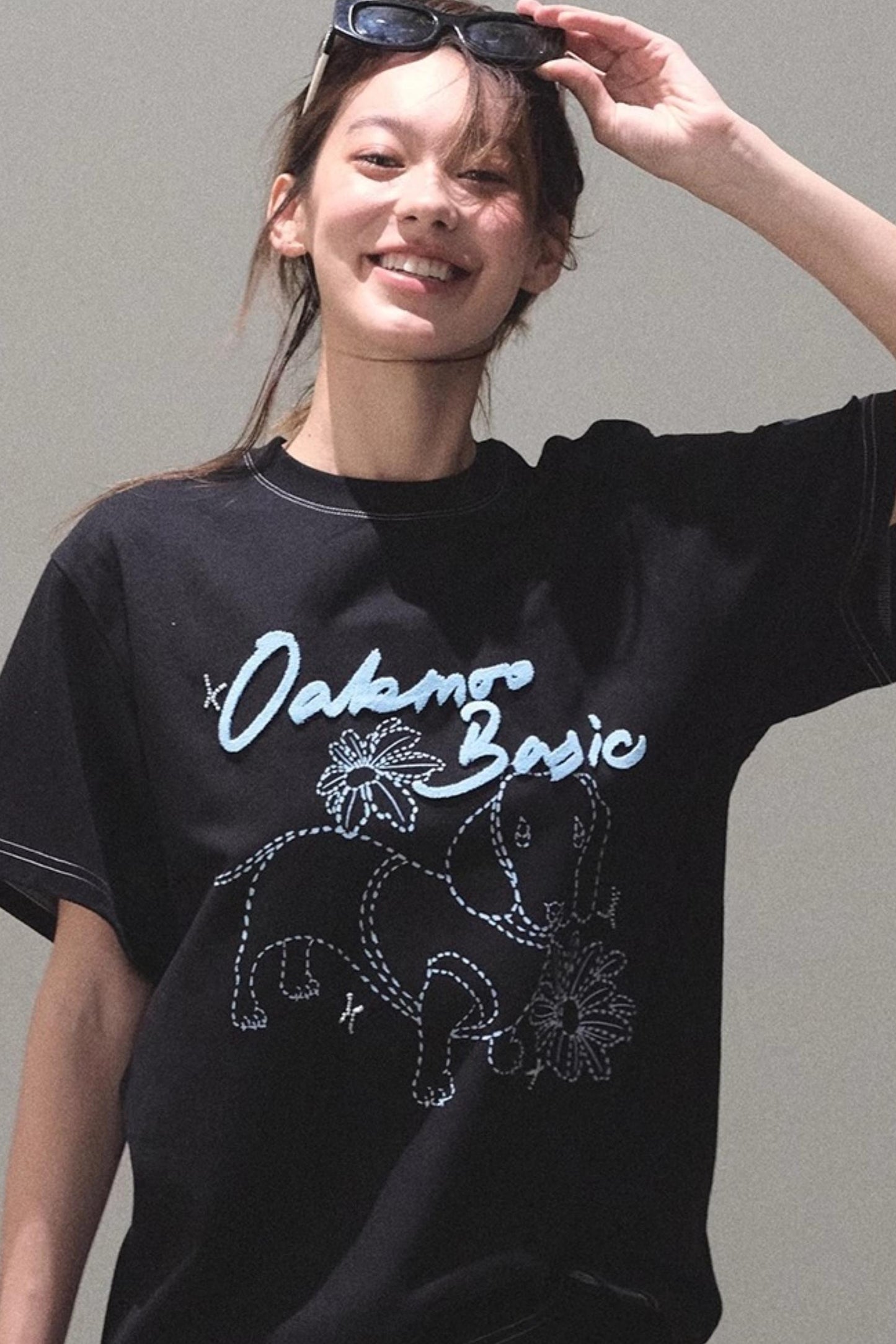 Puppy Cotton Tee & Shorts Set-Up