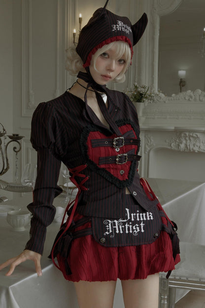 Love Strap Lantern Skirt Set-Up