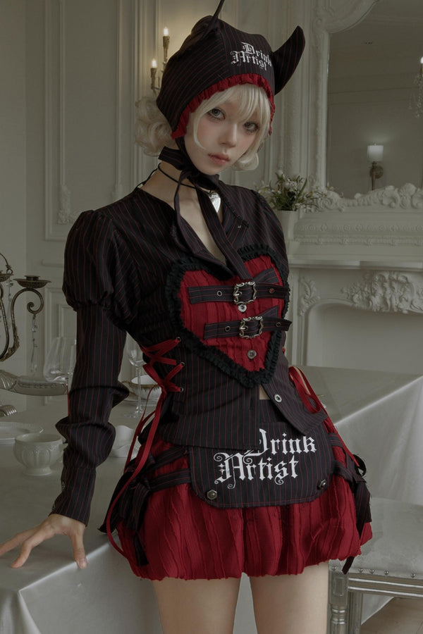 Love Strap Lantern Skirt Set-Up