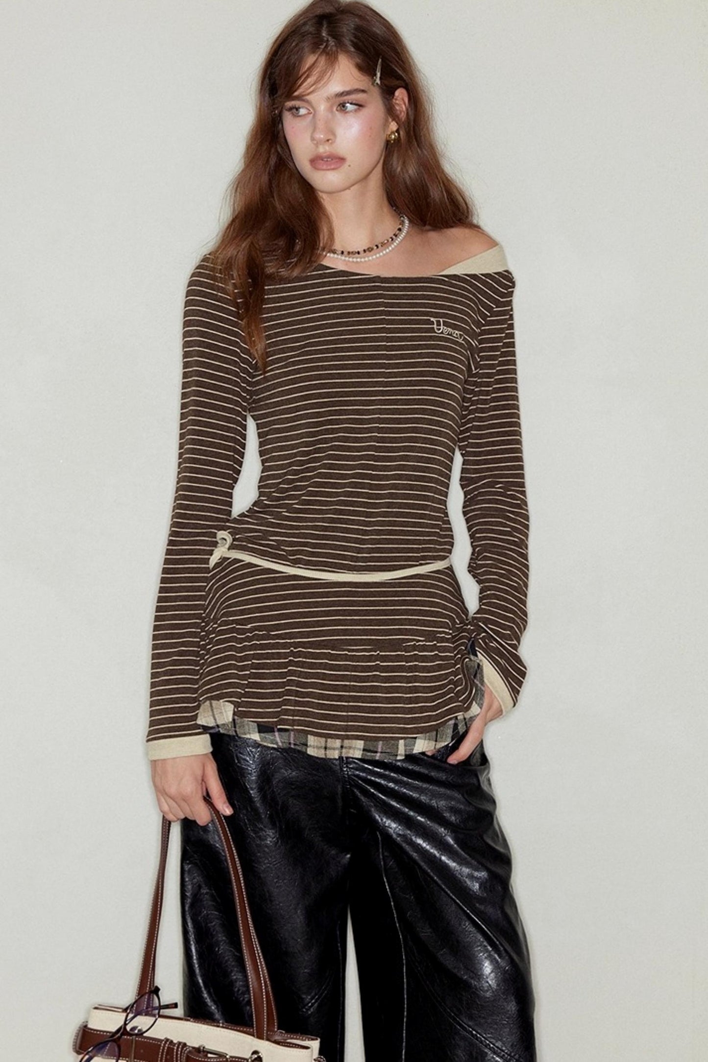 Knitted Crew Neck T-shirt