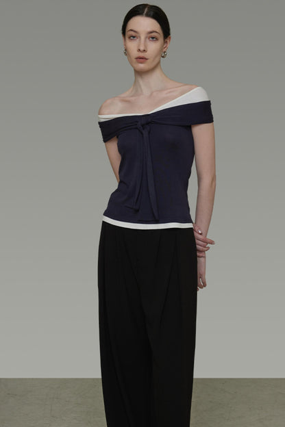 Sleek Summer One-Shoulder Top