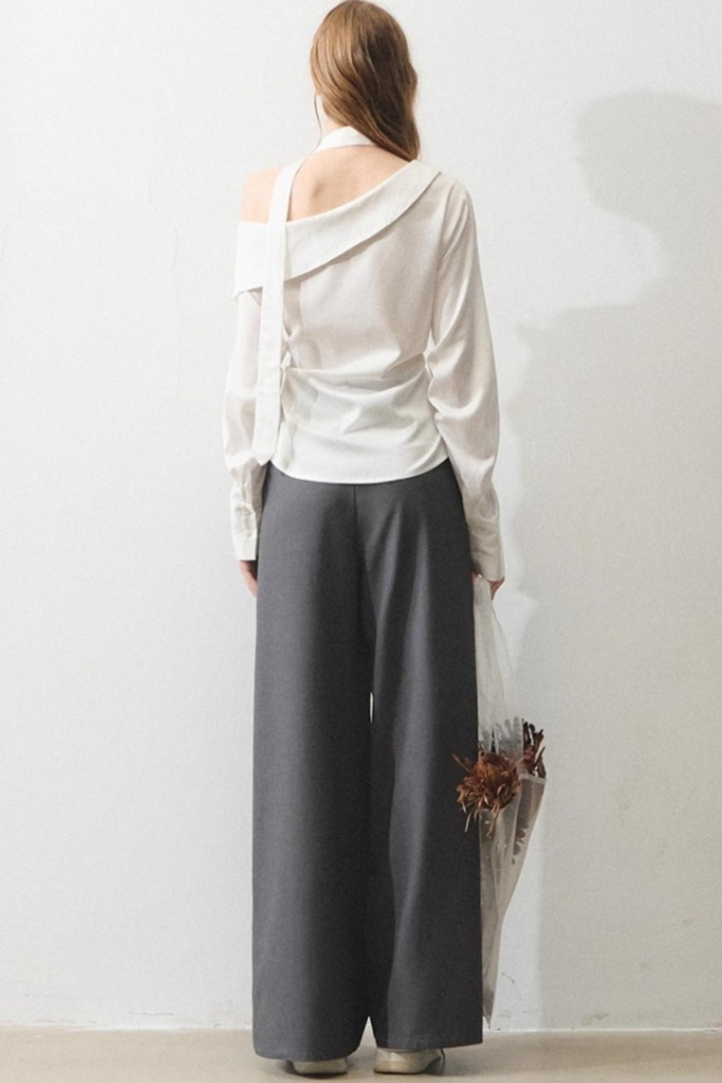 Mint Asymmetrical Shirt Set-Up