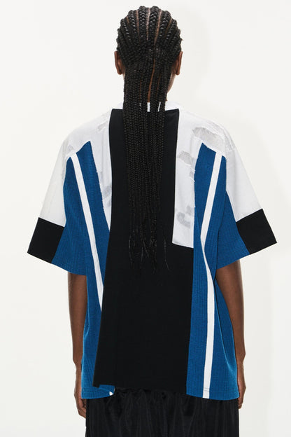 Colorblock Embroidered Tee