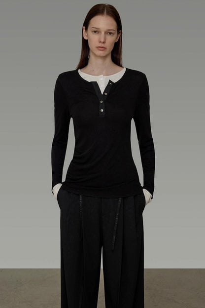 New Splicing Knitwear