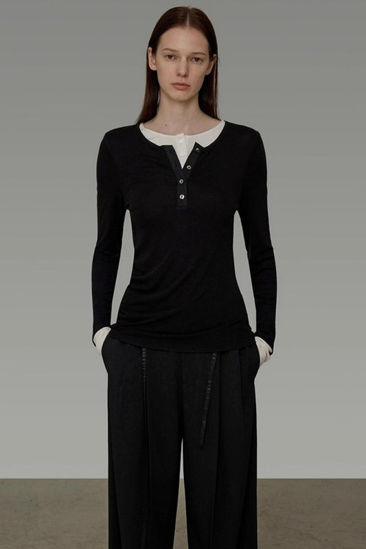 New Splicing Knitwear