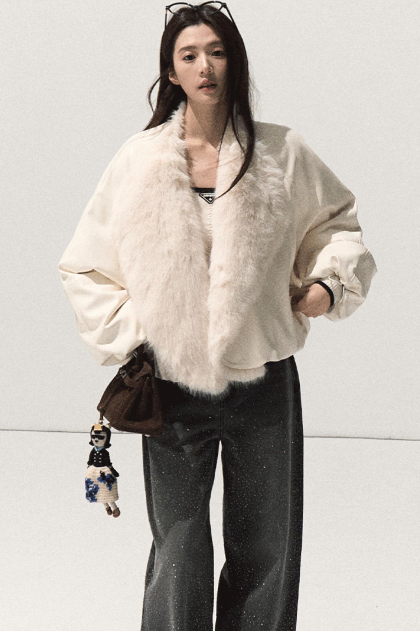 Wool Knit Slim Sweater